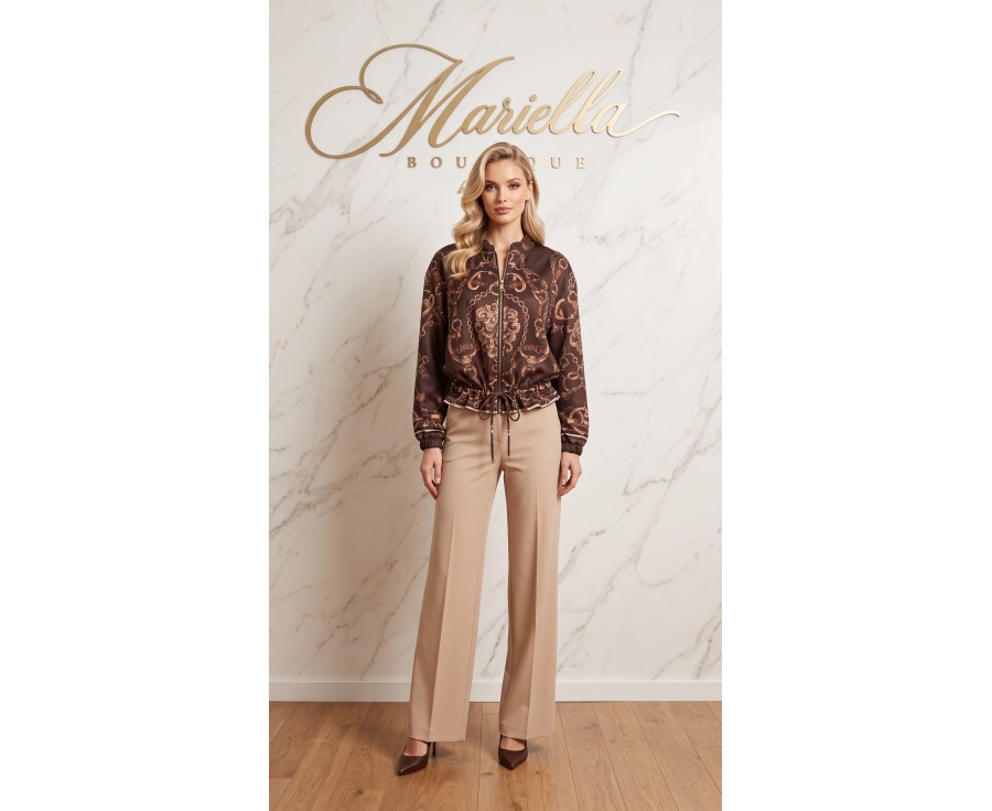 Elegancka bluza bomberka