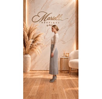 Elegancka spódnica plisowana midi