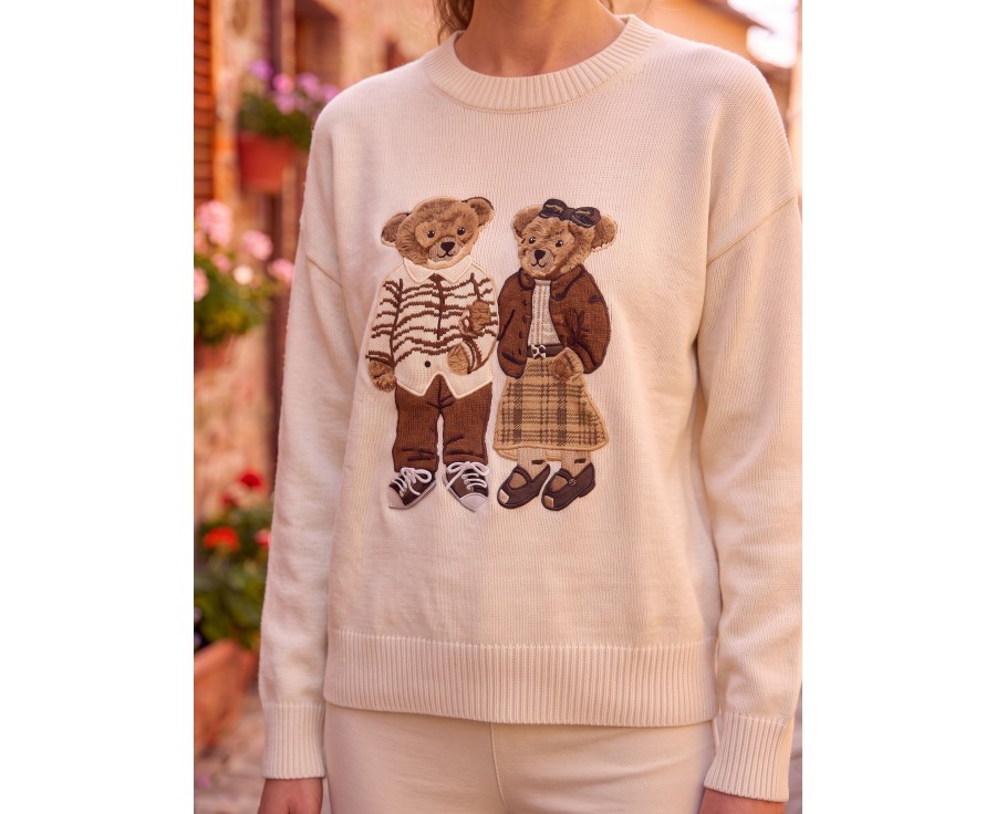 Sweter w misie