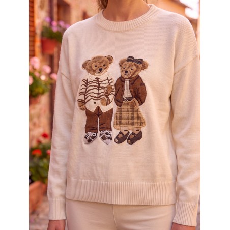 Sweter w misie